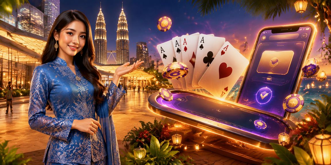 Pemain Malaysia menggunakan platform tr1 dalam Bahasa Melayu dengan pakaian tradisional